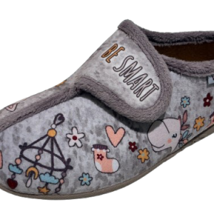 Zapatilla Velcro Unicornio