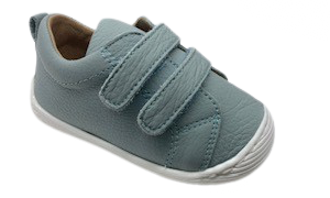 Deportiva 2 Velcros Suela Blanca