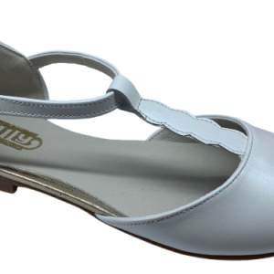 Sandalia Cerrada Ceremonia Tira Ondas