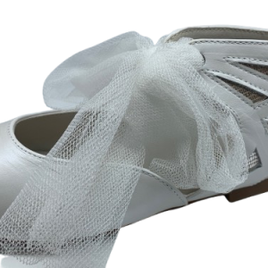 Zapato Detalle Plata Lazo Tull