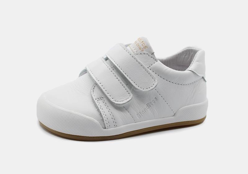 Deportiva "Blanditos"2 Velcros Suela Caramelo