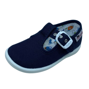 Sandalia Lona Hebilla