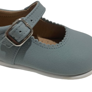 Mercedes Hebilla Suela Blanca