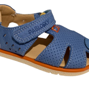 Sandalia Perforada Pespunte Naranja Pablosky