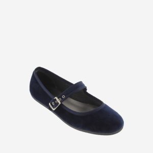 Mercedes Terciopelo Hebilla Victoria