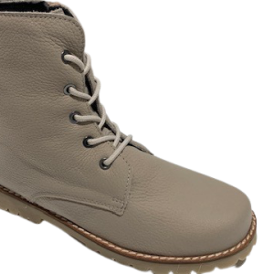 Bota Cordón/ Cremallera Suela Piedra