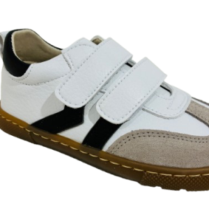 Deportiva 2 Velcros  Respetuosa Rayas Negras